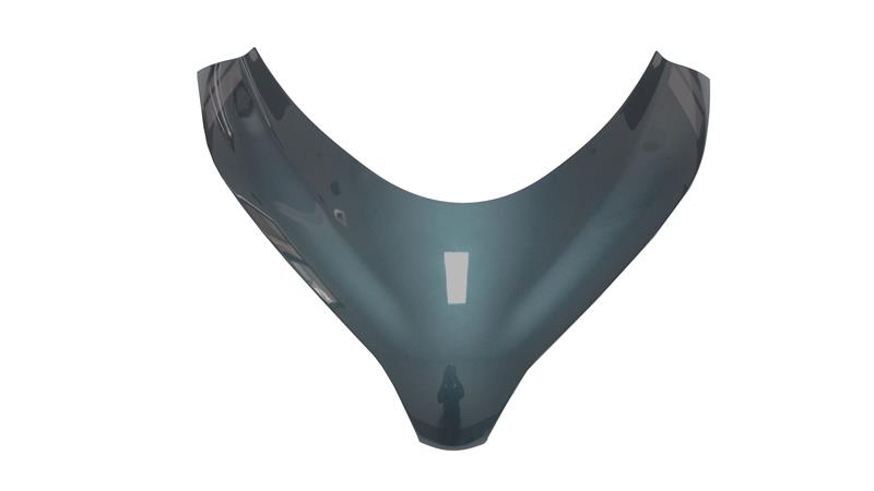 ÖN FAR ÇERÇEVESİ ÜST PLASTİĞİ MAVİ (ZT250T-E)